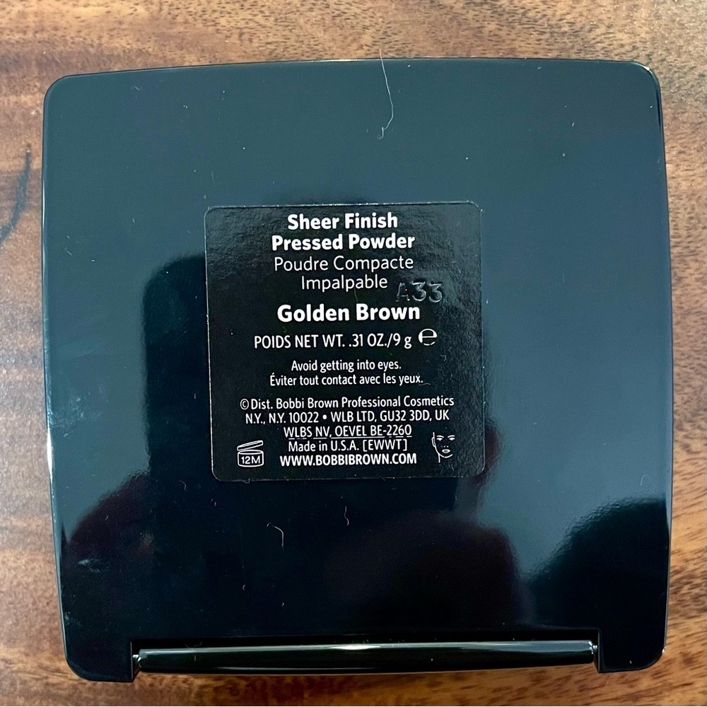 New BOBBI BROWN Sheer Finish Pressed Powder In Golden Brown .31oz/9g. - Picture 3 of 9